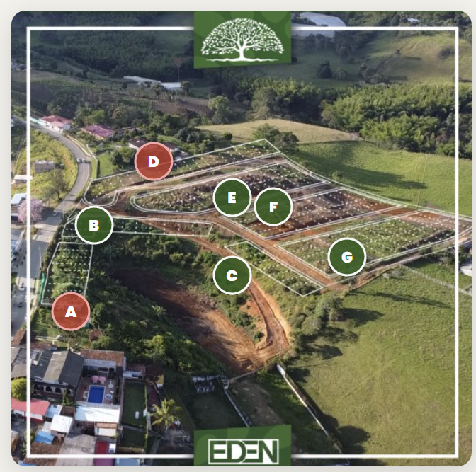 Mapa interactivo de lotes — Urbanización El Edén